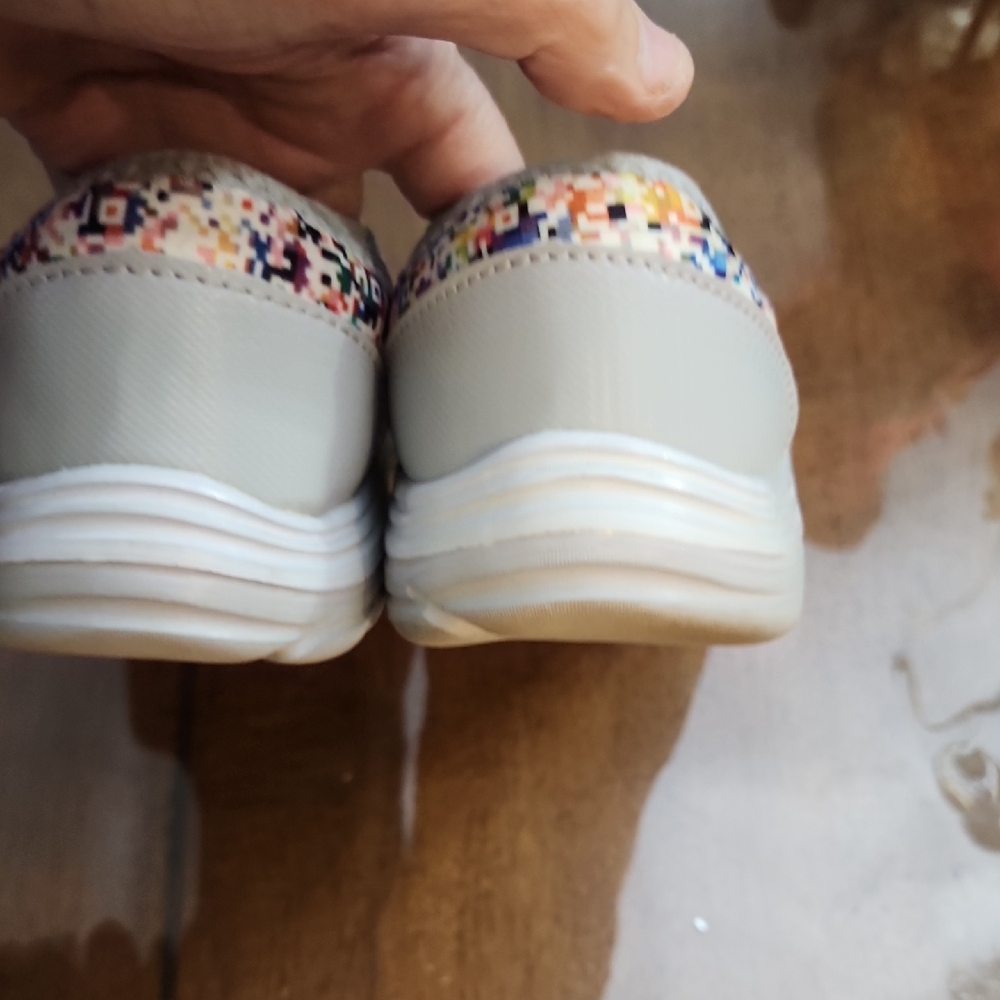 Bzees Multicolor Flats with Strap 9M - Picture 4 of 6